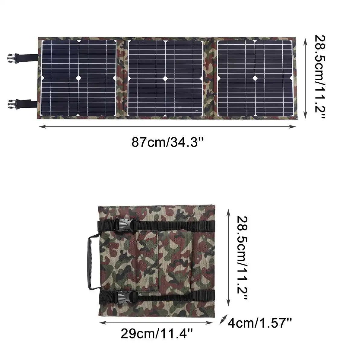 Foldable Solar Panel for Power Stations &amp; Banks