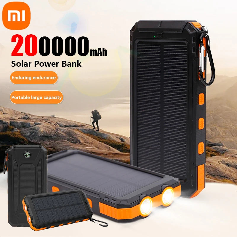 Solar Power Bank - Xiaomi 200000mAh