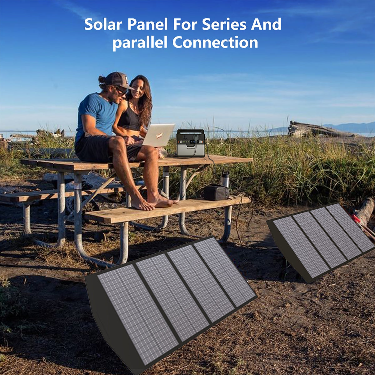 ALLPOWERS Portable Solar Panel 60 to 200W