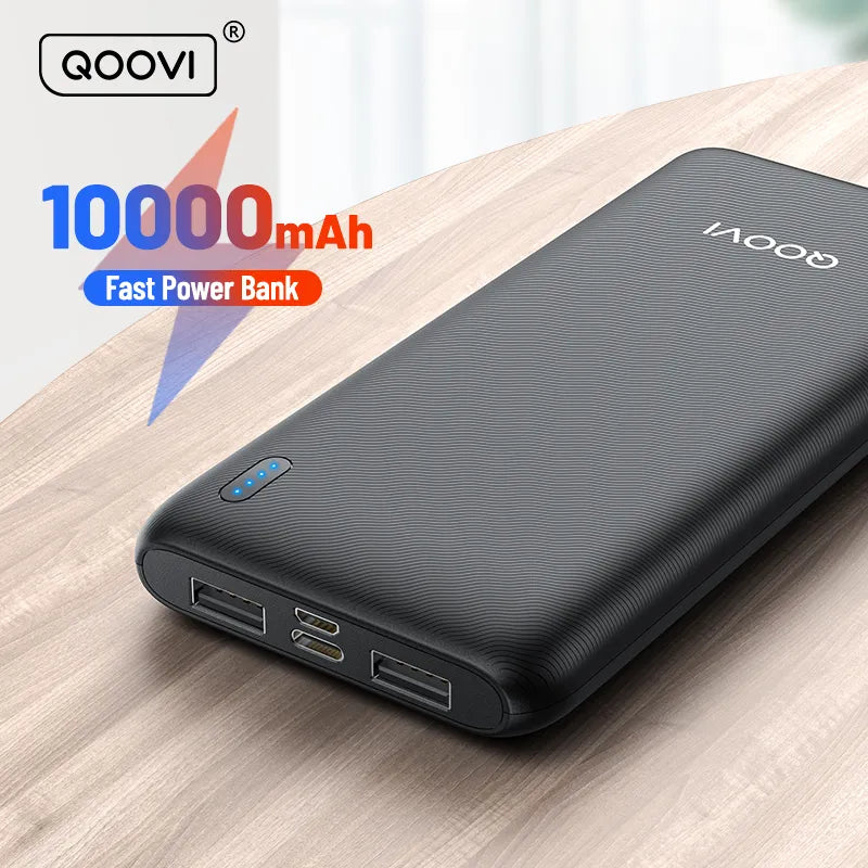 QOOVI Ultra-thin Portable Charger