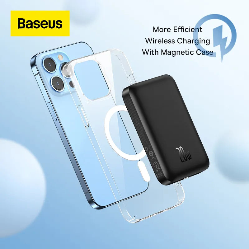 Baseus 6000mAh Magnetic Wireless Phone Charger