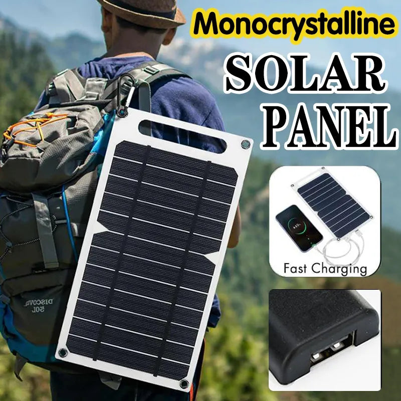 30W Portable Solar Panel with USB Power Bank