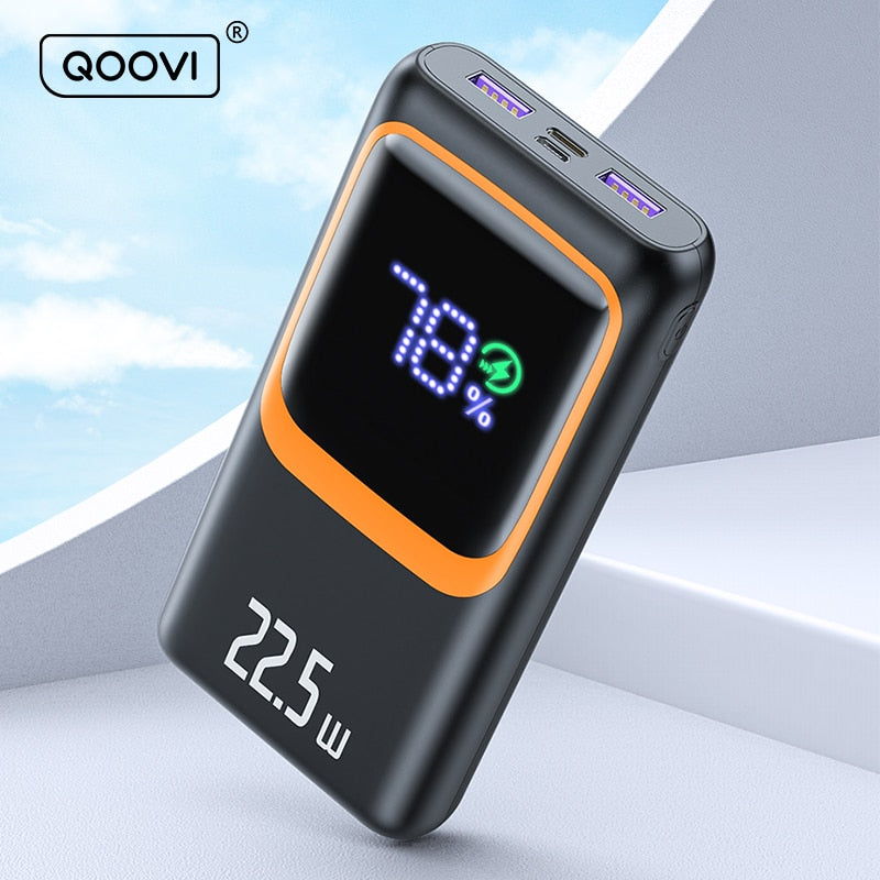 QOOVI Portable Power Bank 20000mAh